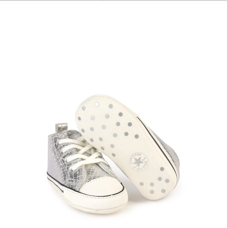 converse one star bambino argento